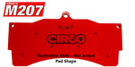 Circo Racing Brake Pads REAR (BRZ/86 GTS)