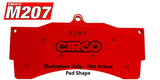 Circo Racing Brake Pads REAR (BRZ/86 GTS)