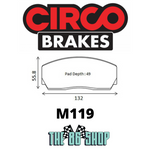 Circo Racing Brake Pads FRONT (AP Racing/86 Race Series) (CP5200 Caliper)